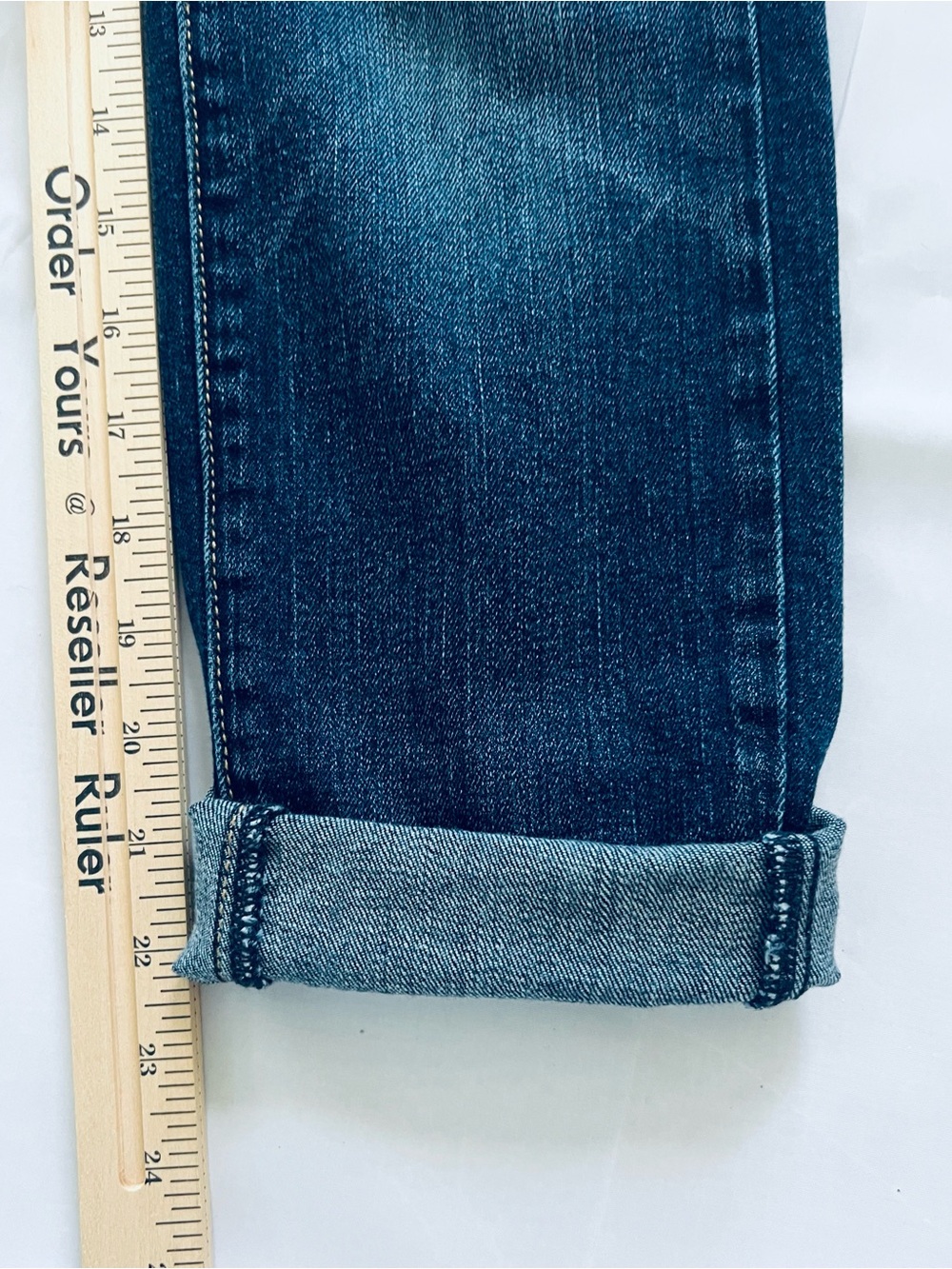 American Eagle Jeans Women's 27 X 22 Crop Skinny Stretch Low Rise Stretch Denim - Picture 7 of 8